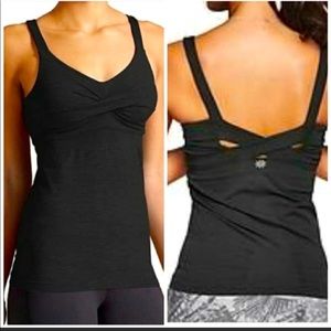 Athleta twist bra workout top XL